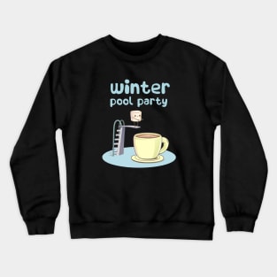 marshmallow and hot chocolate Crewneck Sweatshirt